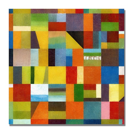 Michelle Calkins 'Eye Candy 64' Canvas Art,24x24